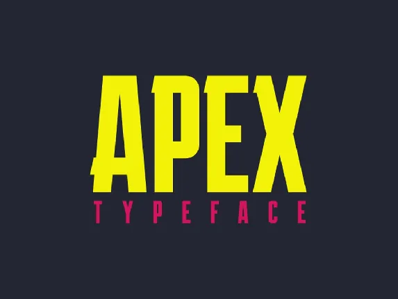 Apex Legends font