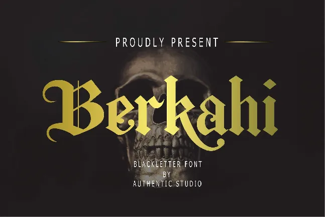 Berkahi font