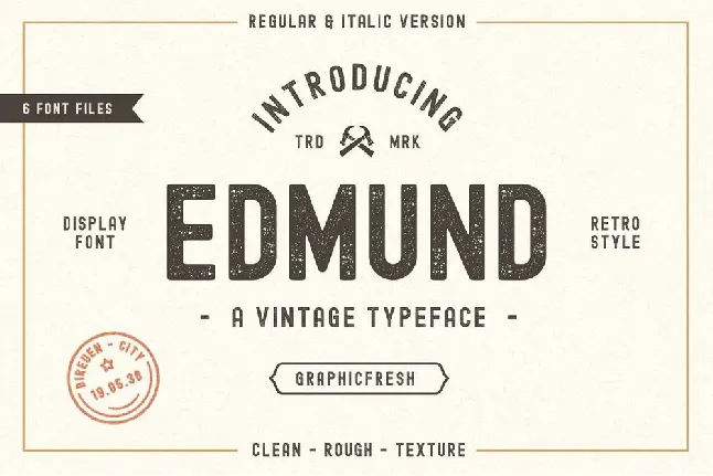 Edmund font