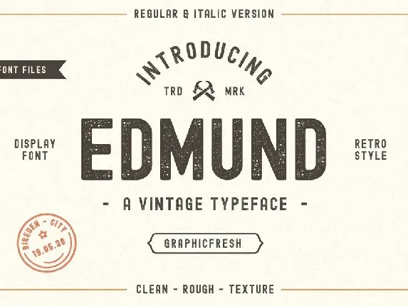 Edmund font