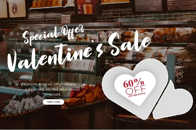 Valentine Dinner font