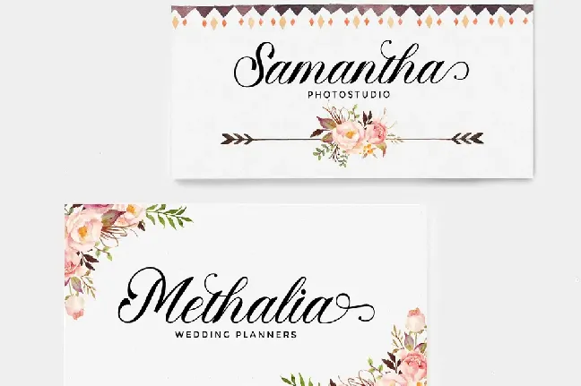 Angelta Script font