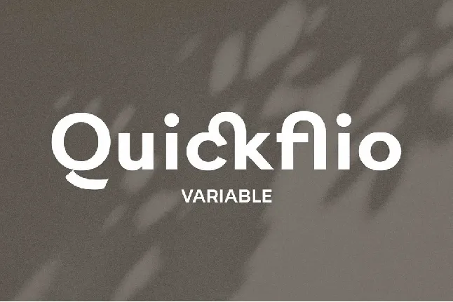 Quickflio font