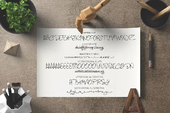 Geovana font