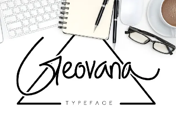 Geovana font