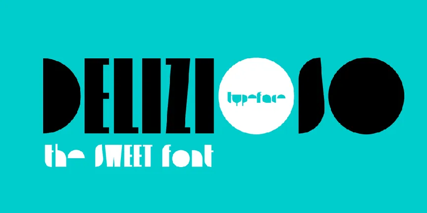 delizioso font