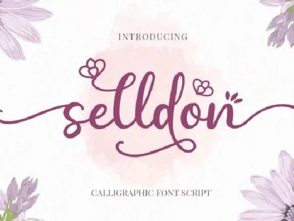 Selldon Modern Calligraphy font