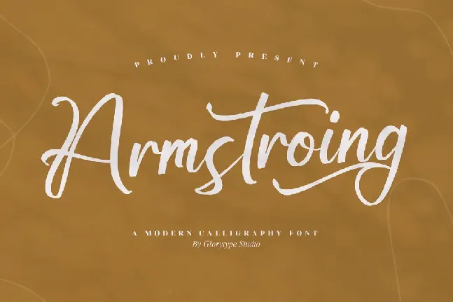 Armstroing font