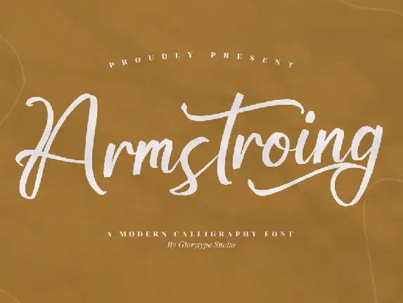 Armstroing font