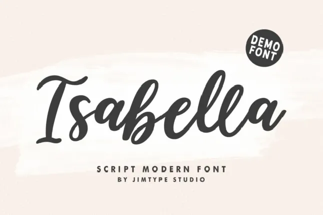 Isabella font