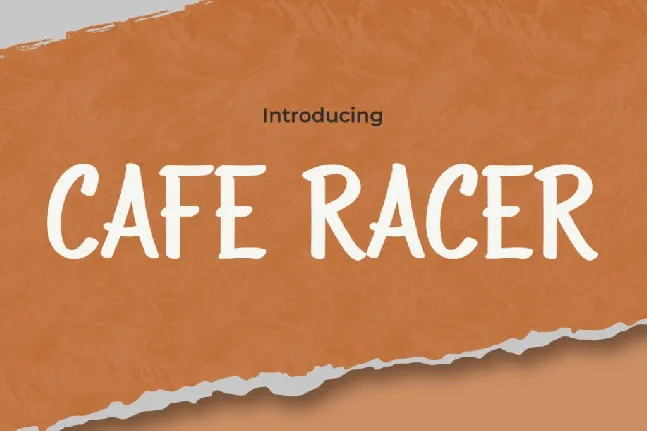 CAFE-RACER font