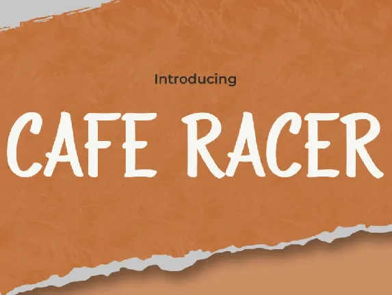 CAFE-RACER font