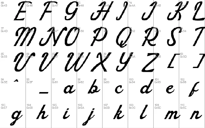 Wolter font