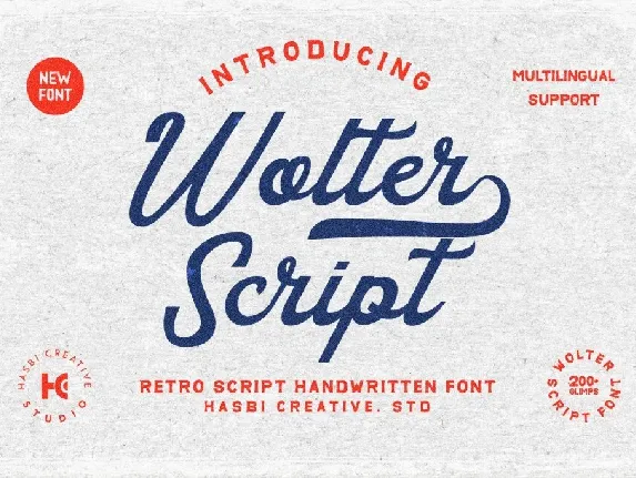 Wolter font