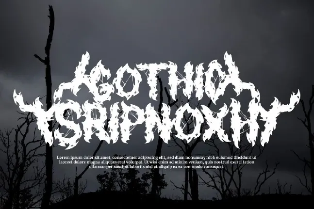 Sripnoxhz font