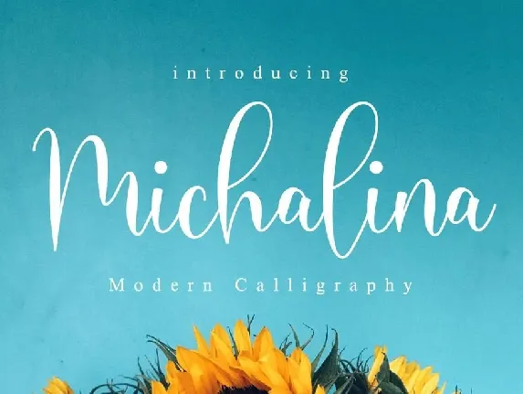 Michalina font