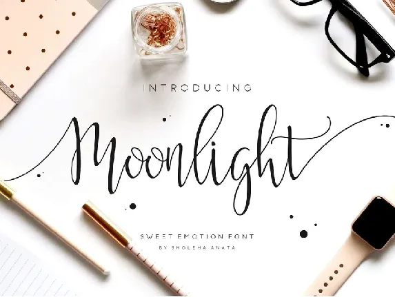 Moonlight font