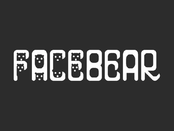 Facebear font