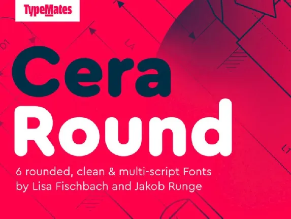 Cera Round Pro Family font