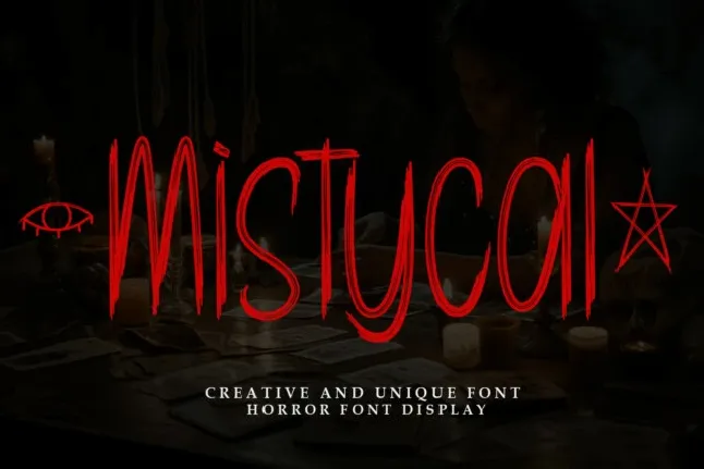 Mistycal Brush font