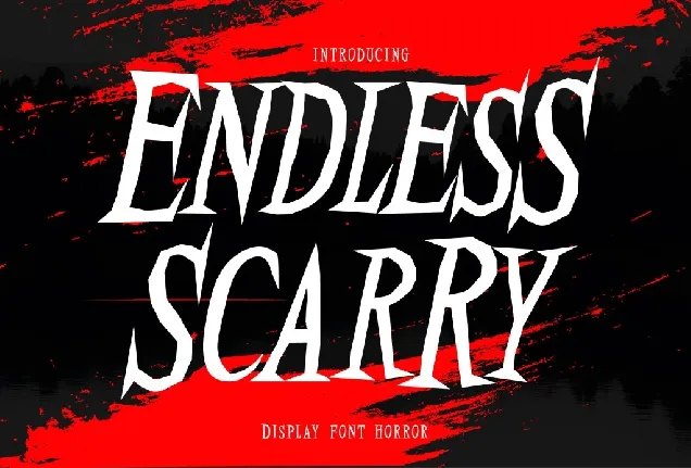 Endless Scarry font