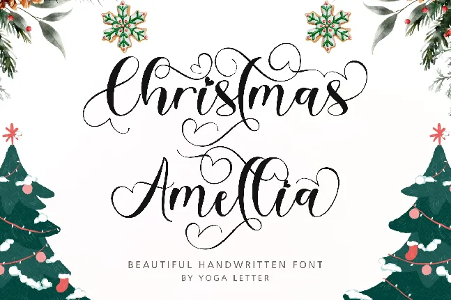 Christmas Bertha font