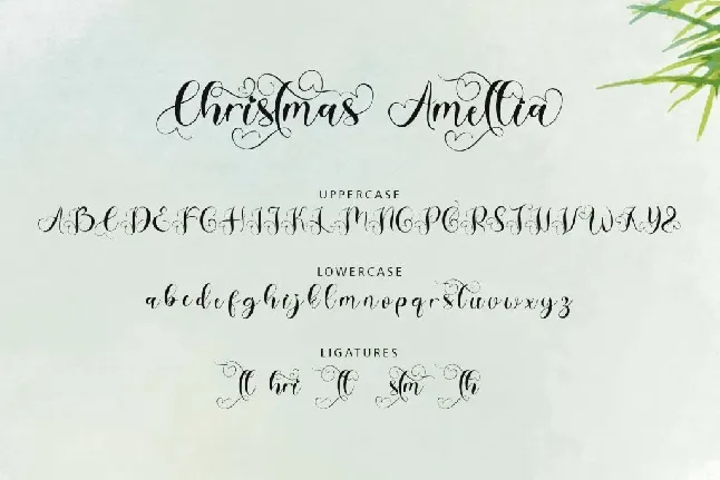 Christmas Bertha font