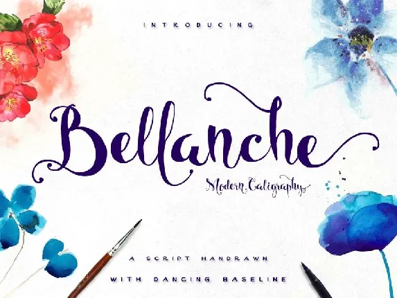 Bellanche font