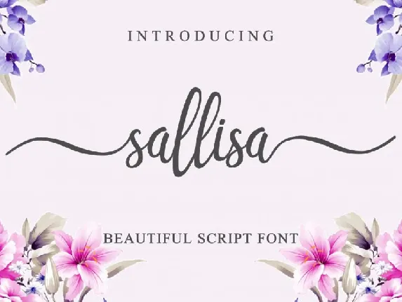 Sallisa Script font