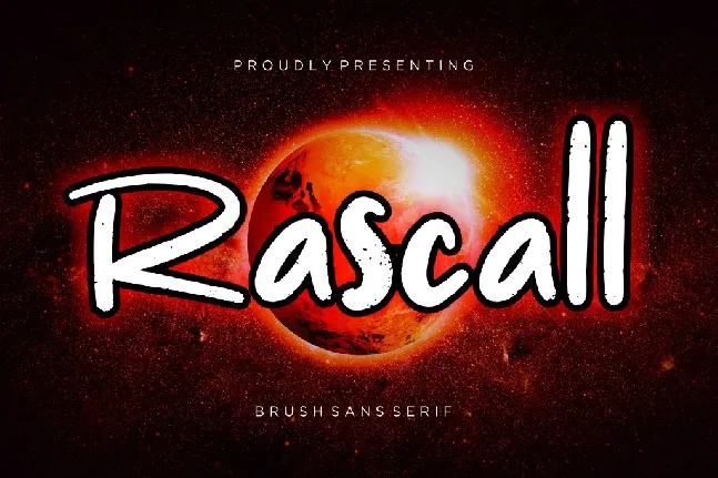 Rascall font