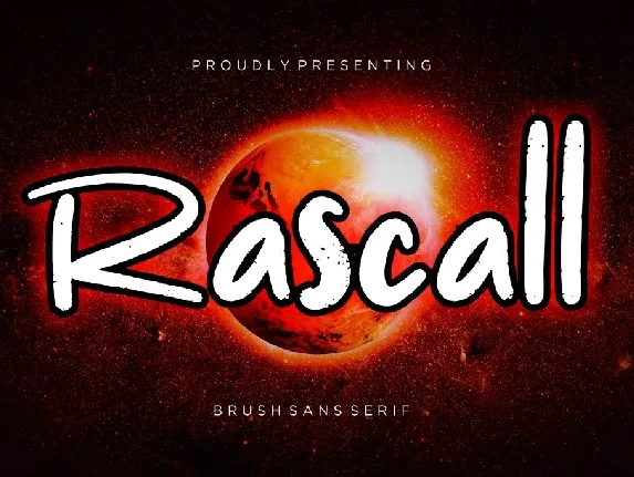 Rascall font