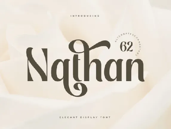 Nathan font