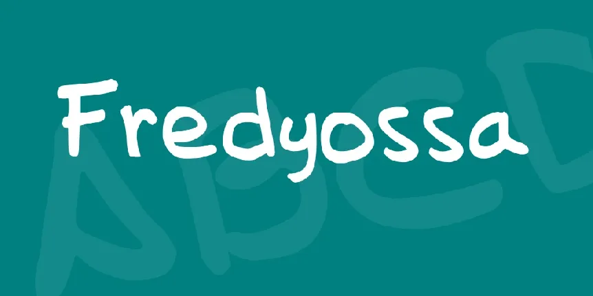 Fredyossa font