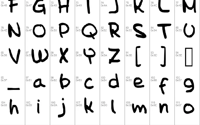 Fredyossa font