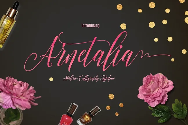 Arnetalia Free font