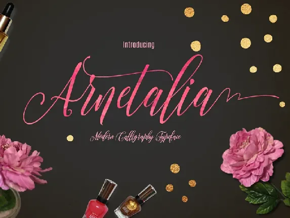 Arnetalia Free font