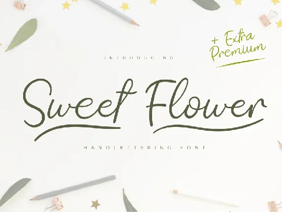 Sweet Flower font