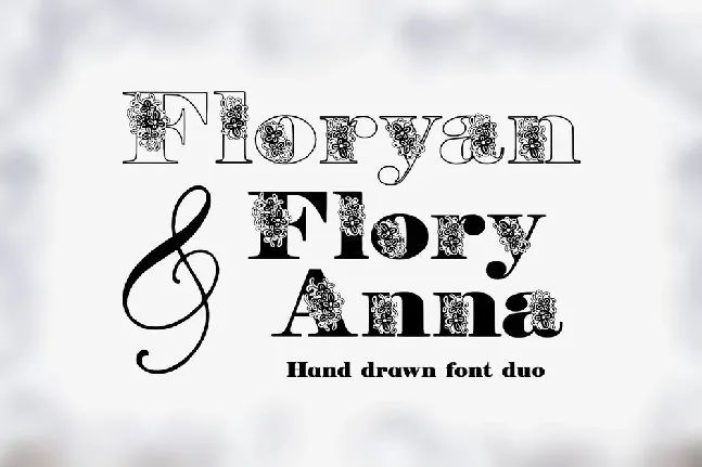 Flory font