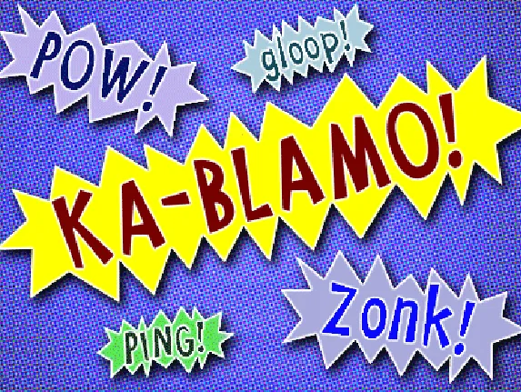 KA-BLAMO! font