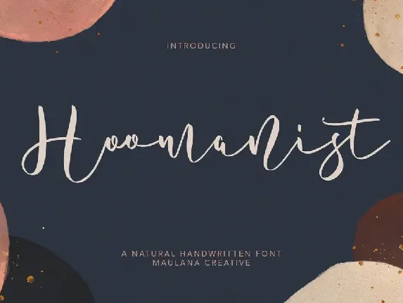 Hoomanist font