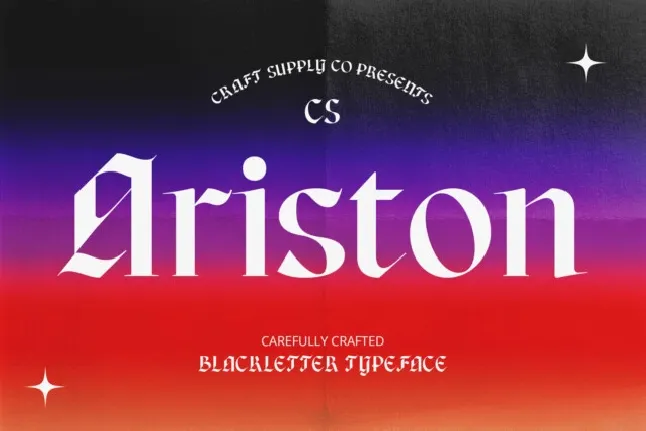 CS Ariston font