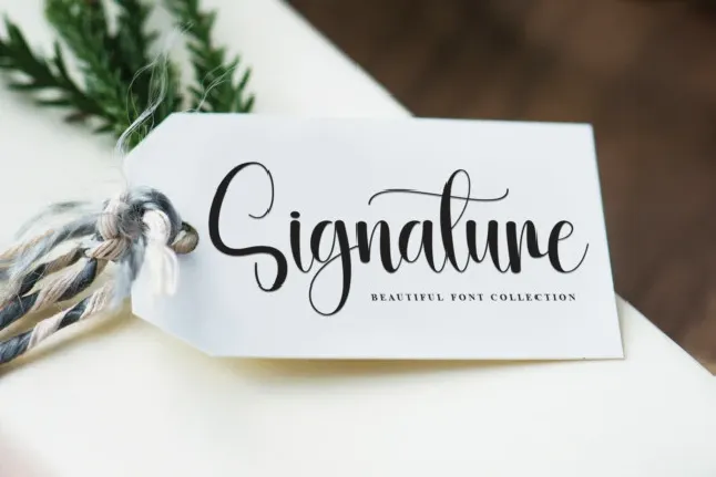 Briliant Calligraphy font