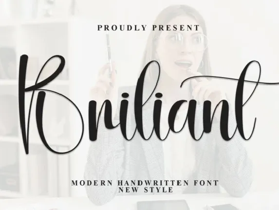 Briliant Calligraphy font