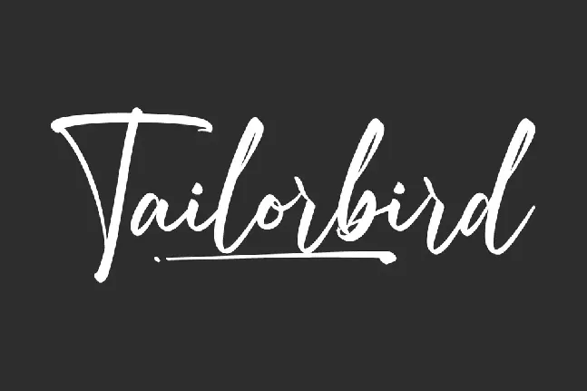 Tailorbird Demo font