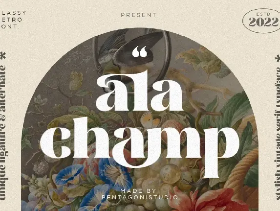 ala champ font