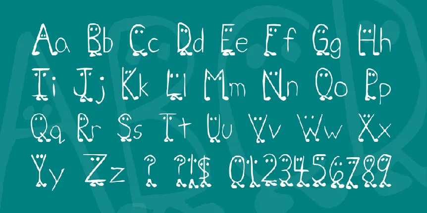 Zhang QA font