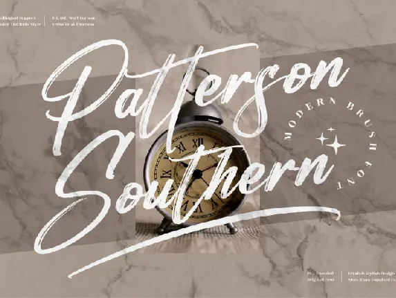 Patterson Southern font