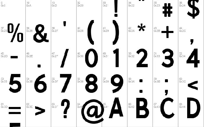 Publishable font