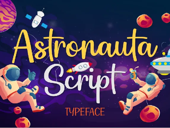 Astronauta Script font