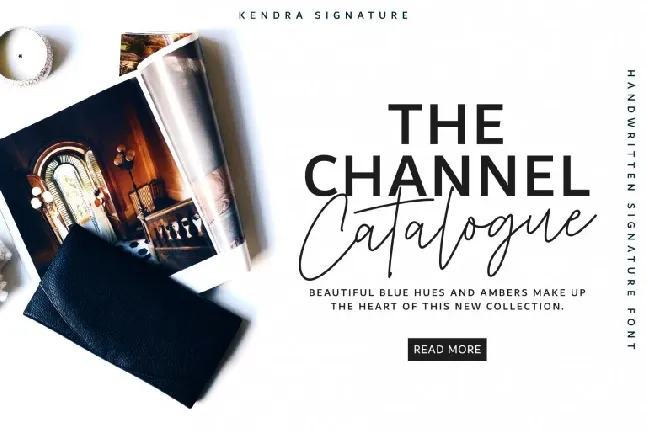 Kendra Signature font